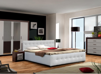 Bedroom Beds Textile Hotel Luxury Upholstery 180x200 Furniture Double bed Bed new